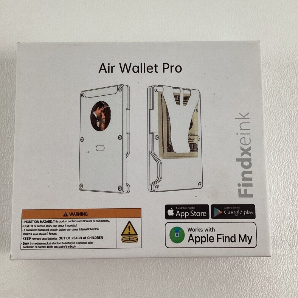 Air Wallet Pro Smart Tracker Apple Find My Card Money Holder Black Findxeink New